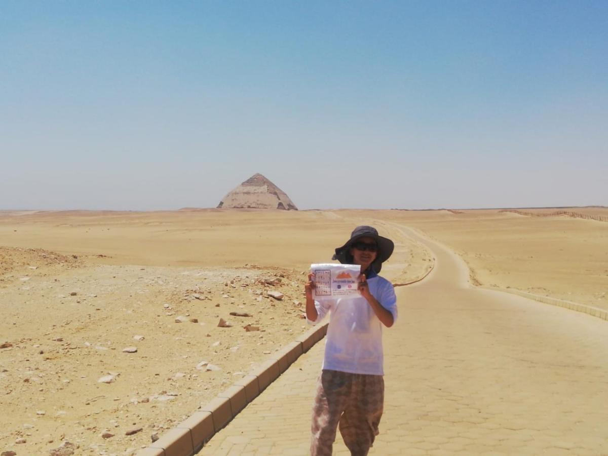 Jana Pyramids View In 3 Bed and Breakfast Kafret el-Gabal Eksteriør billede