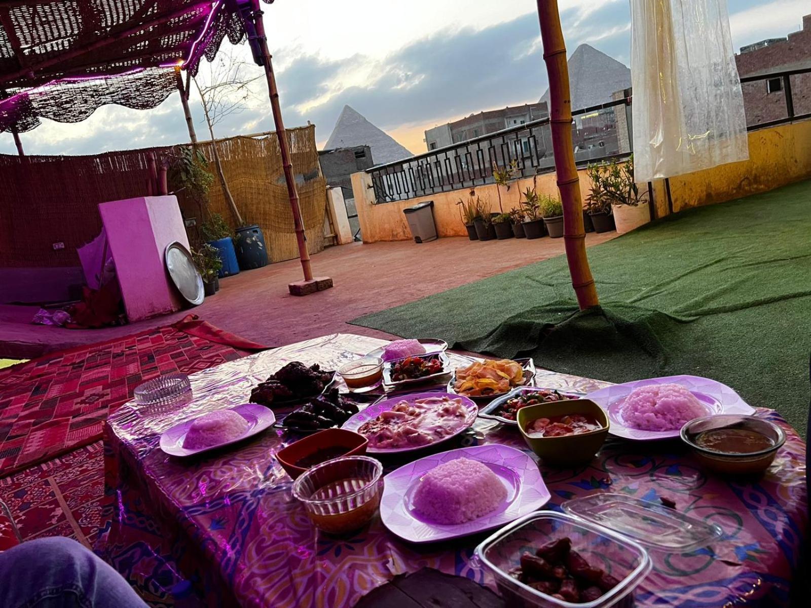 Jana Pyramids View In 3 Bed and Breakfast Kafret el-Gabal Eksteriør billede