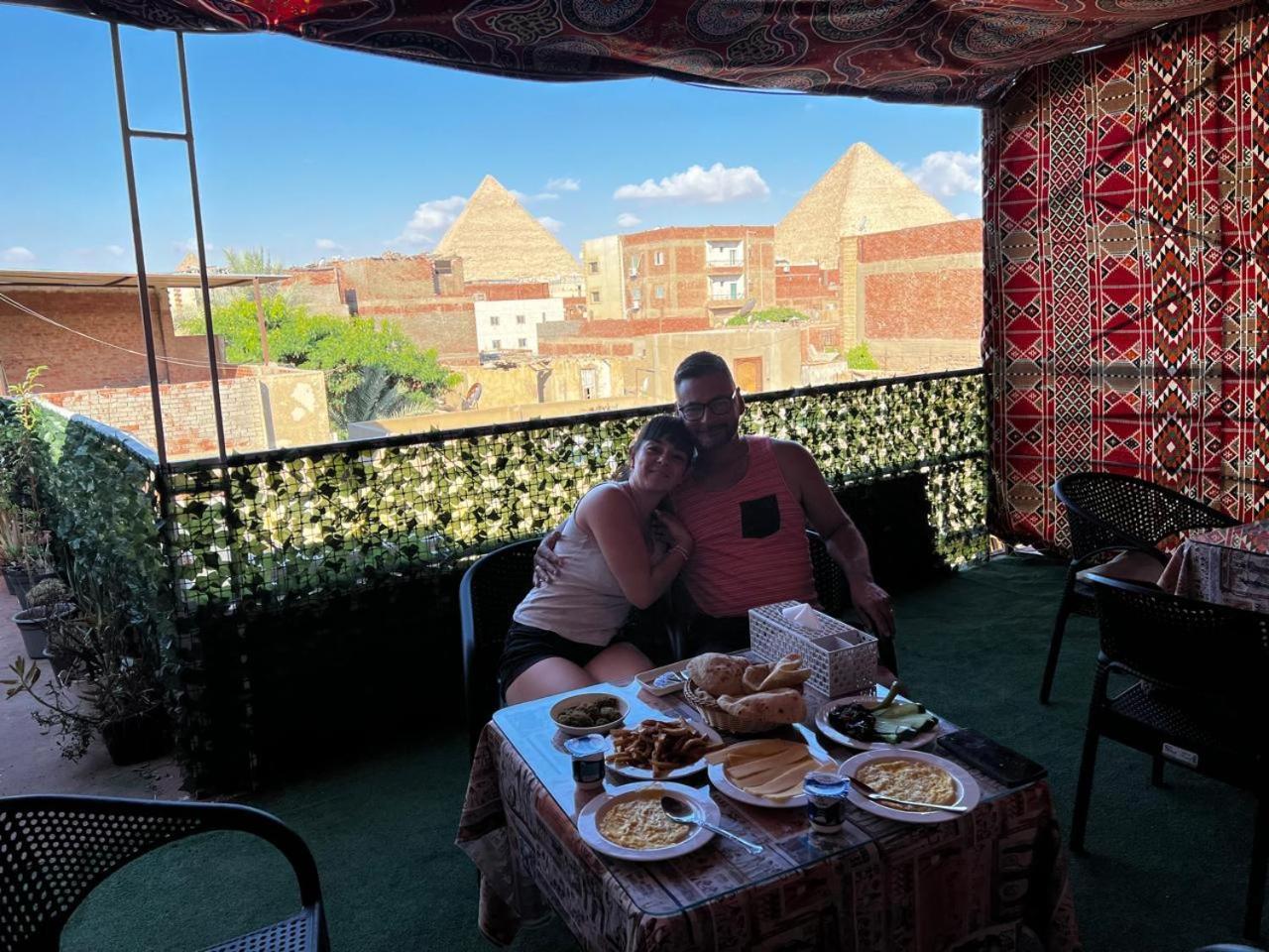 Jana Pyramids View In 3 Bed and Breakfast Kafret el-Gabal Eksteriør billede