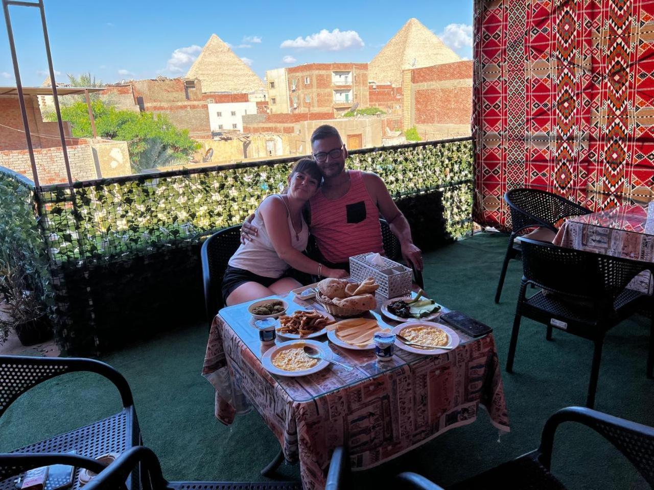Jana Pyramids View In 3 Bed and Breakfast Kafret el-Gabal Eksteriør billede