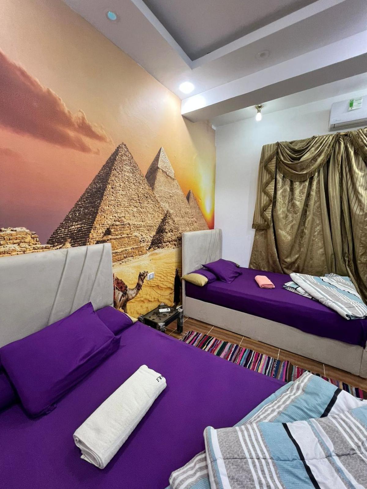 Jana Pyramids View In 3 Bed and Breakfast Kafret el-Gabal Eksteriør billede