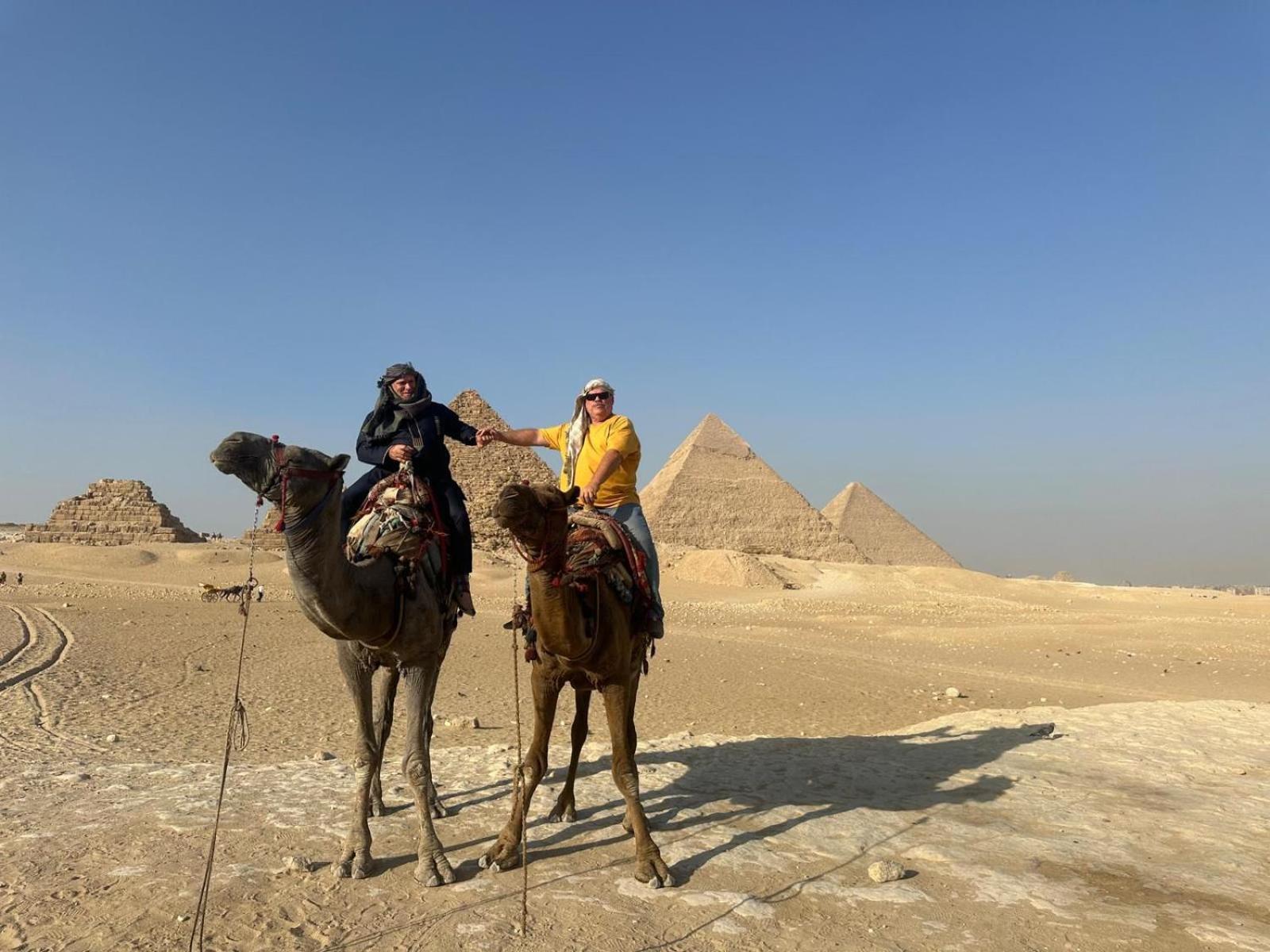 Jana Pyramids View In 3 Bed and Breakfast Kafret el-Gabal Eksteriør billede