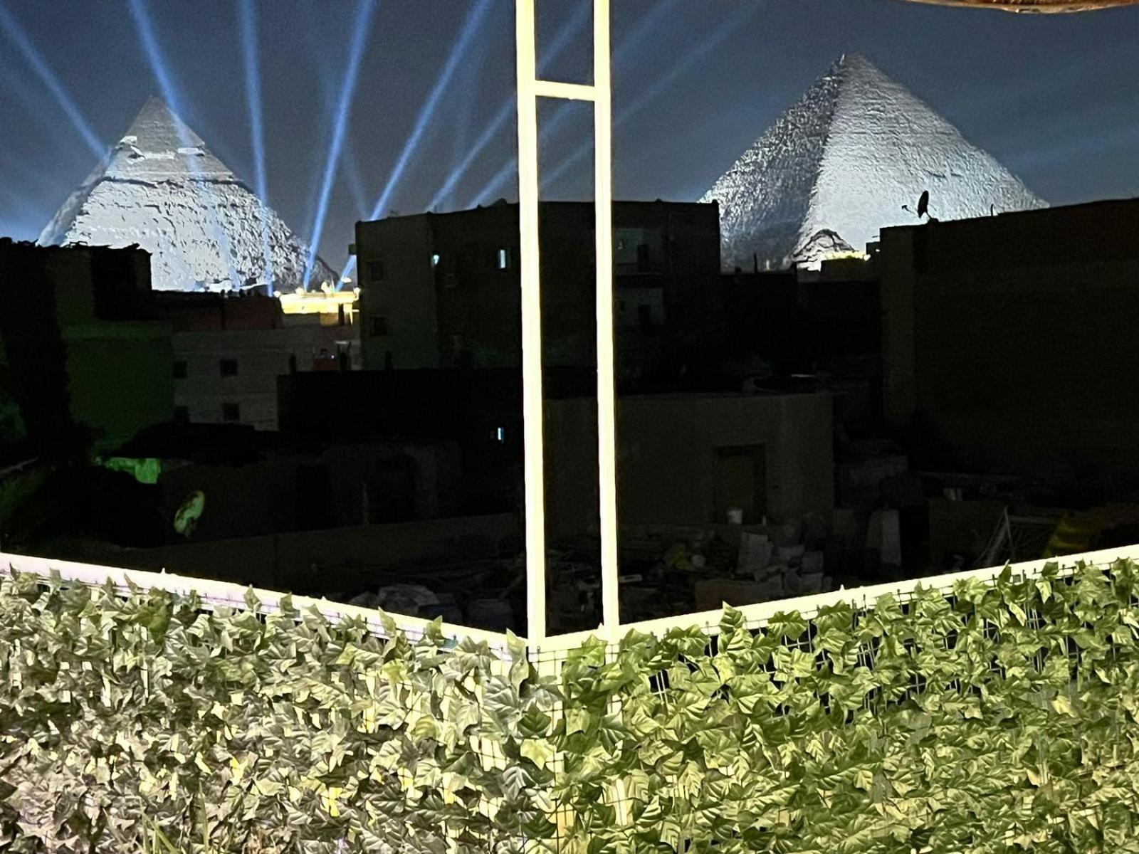 Jana Pyramids View In 3 Bed and Breakfast Kafret el-Gabal Eksteriør billede