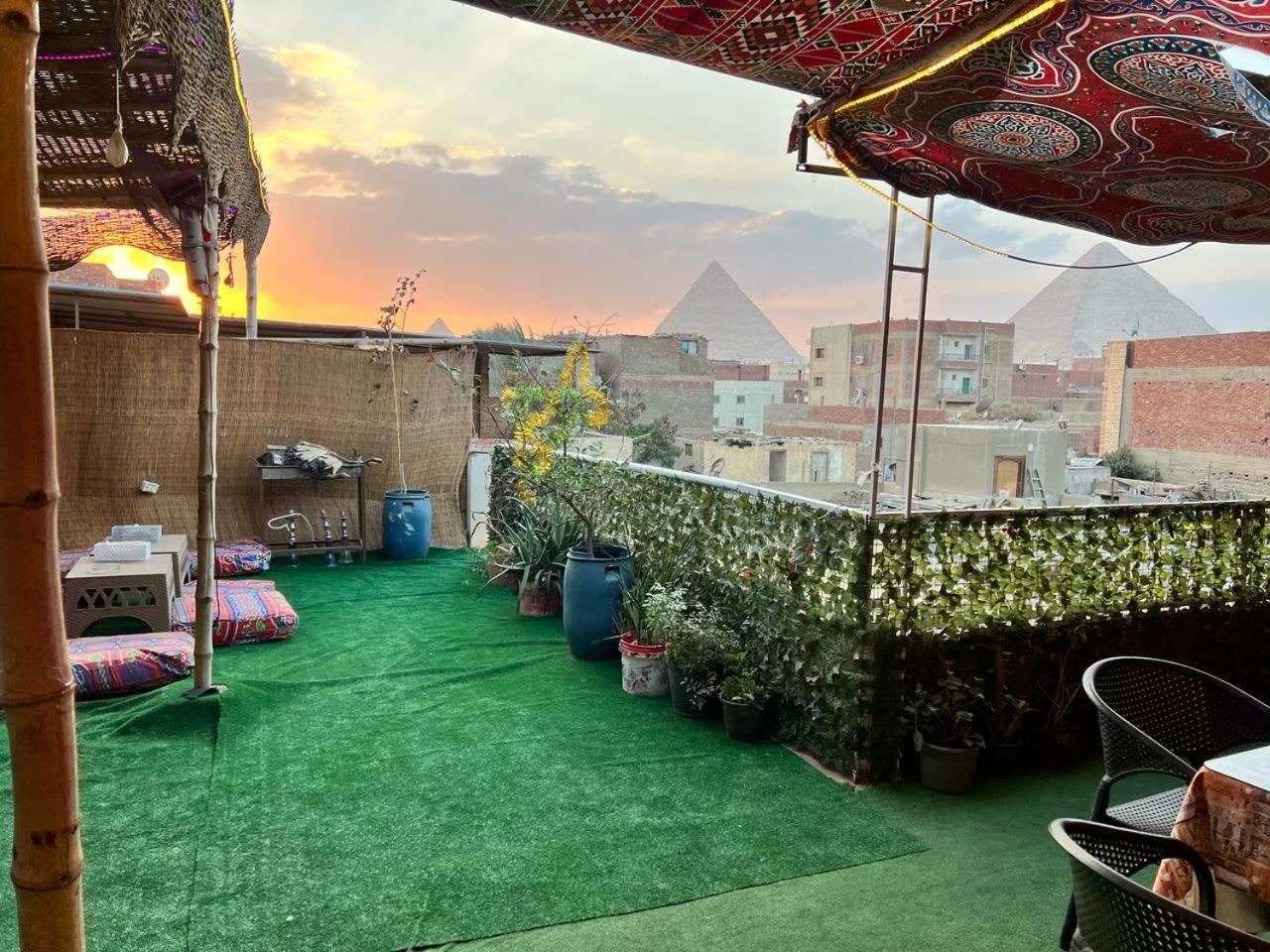 Jana Pyramids View In 3 Bed and Breakfast Kafret el-Gabal Eksteriør billede