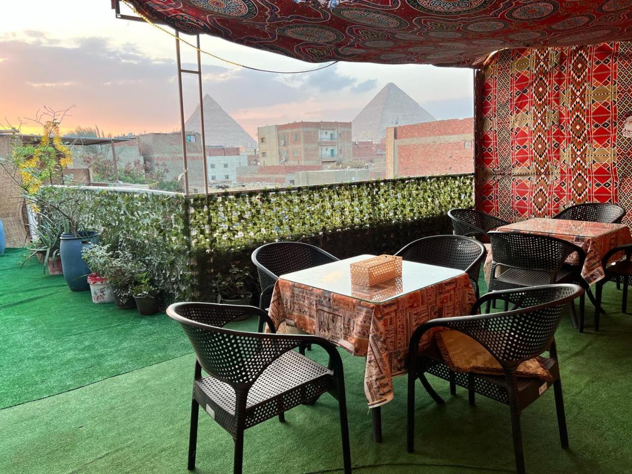 Jana Pyramids View In 3 Bed and Breakfast Kafret el-Gabal Eksteriør billede